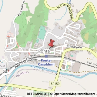 Mappa Via Grande Ufficiale Domenico Ocone, 19/c, 82030 Ponte, Benevento (Campania)