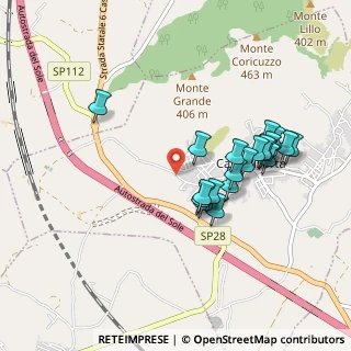 Mappa Via Cappella Raeta, 81042 Calvi Risorta CE, Italia (0.9325)