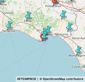 Mappa Via Battisti, 04024 Gaeta LT, Italia (25.72067)