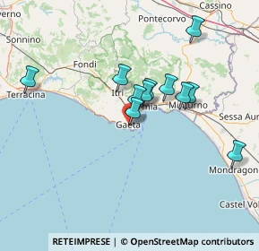 Mappa Via Battisti, 04024 Gaeta LT, Italia (13.12)