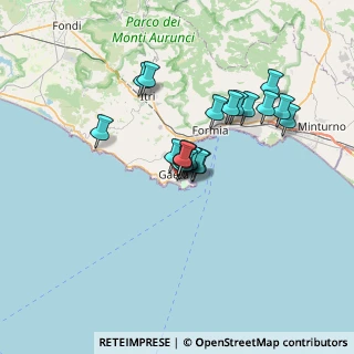 Mappa Via Cesare Battisti, 04024 Gaeta LT, Italia (5.444)