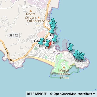 Mappa Corso Cavour, 04024 Gaeta LT, Italia (0.93091)