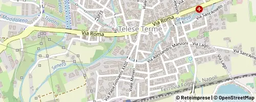 Mappa Telese Terme