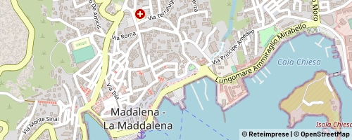 Mappa La Maddalena
