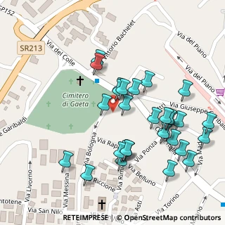 Mappa Via Rapallo, 04024 Gaeta LT, Italia (0.12)