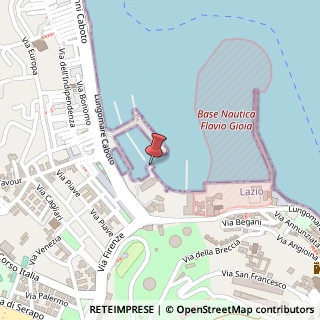 Mappa Penisola Gaetana,04024, 04024 Gaeta LT, Italia, 04024 Gaeta, Latina (Lazio)