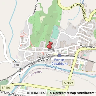 Mappa Via Ripagallo, 11, 82030 Ponte, Benevento (Campania)