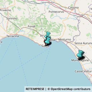 Mappa Vico II Indipendenza, 04024 Gaeta LT, Italia (14.6955)