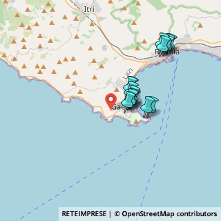 Mappa Via Monte Lombone, 04024 Gaeta LT, Italia (3.28933)