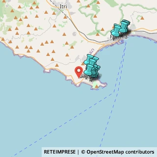 Mappa Via Monte Lombone, 04024 Gaeta LT, Italia (3.892)