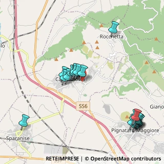 Mappa Via Oreste Mancini, 81042 Calvi Risorta CE, Italia (2.444)
