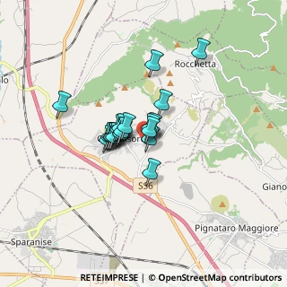 Mappa Via Oreste Mancini, 81042 Calvi Risorta CE, Italia (1.101)