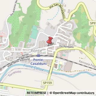 Mappa Via Grande Ufficiale Domenico Ocone, 33, 82030 Ponte, Benevento (Campania)