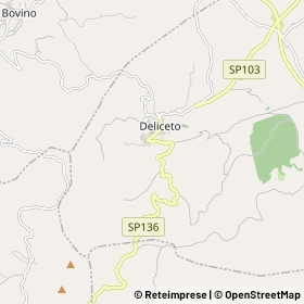 Mappa Deliceto