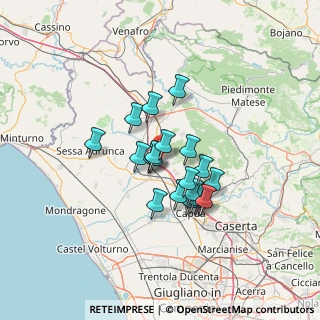 Mappa Via Nazionale, 81042 Calvi Risorta CE, Italia (10.3345)