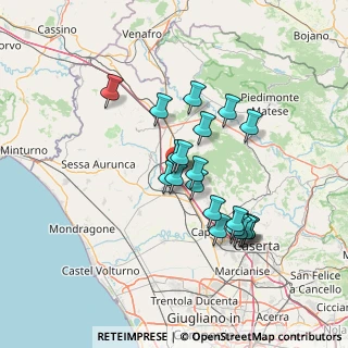 Mappa Via Nazionale, 81042 Calvi Risorta CE, Italia (12.847)