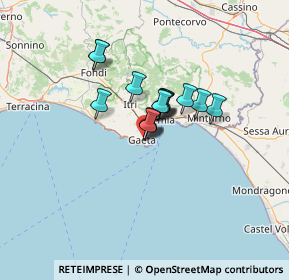 Mappa Via Monte Grappa, 04024 Gaeta LT, Italia (8.378)