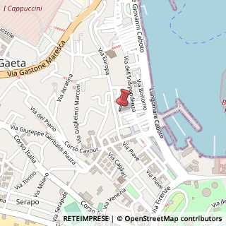 Mappa Via Monte Grappa,  34, 04024 Gaeta, Latina (Lazio)