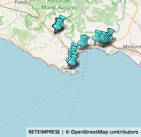 Mappa Via Monte Grappa, 04024 Gaeta LT, Italia (6.2065)