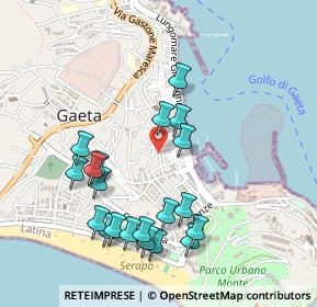 Mappa Via Monte Grappa, 04024 Gaeta LT, Italia (0.535)