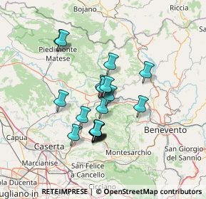 Mappa Via Olivella, 82036 Solopaca BN, Italia (11.099)