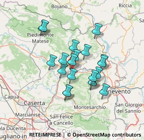 Mappa Via Olivella, 82036 Solopaca BN, Italia (11.413)