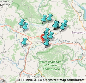 Mappa Via Olivella, 82036 Solopaca BN, Italia (5.79438)