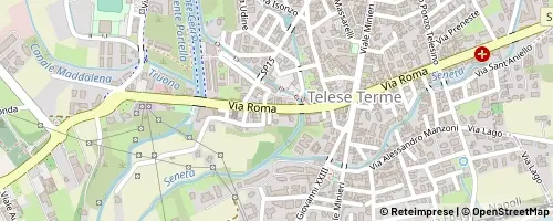 Mappa Telese Terme