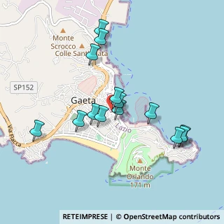 Mappa Via dell'Indipendenza, 04023 Gaeta LT, Italia (0.93286)