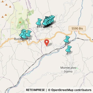 Mappa Via pantana, 83034 Casalbore AV, Italia (2.0745)