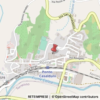 Mappa Via Ripagallo, 0, 82030 Ponte BN, Italia, 82030 Ponte, Benevento (Campania)