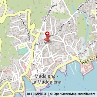 Mappa Via Leggero Maggiore, 71, 07024 La Maddalena, Olbia-Tempio (Sardegna)