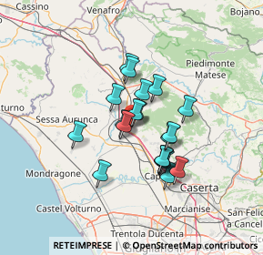 Mappa Via Roma, 81042 Calvi Risorta CE, Italia (10.5145)