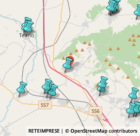 Mappa Via Roma, 81042 Calvi Risorta CE, Italia (6.838)