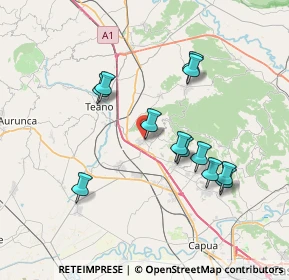 Mappa Via Roma, 81042 Calvi Risorta CE, Italia (7.28)