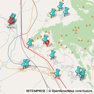 Mappa Via Masserie, 81042 Calvi Risorta CE, Italia (6.62125)