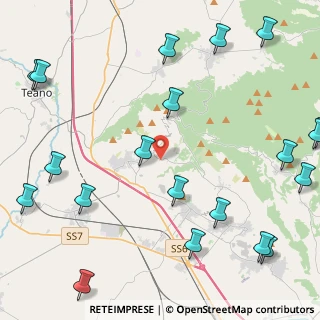Mappa Via Masserie, 81042 Calvi Risorta CE, Italia (6.7305)