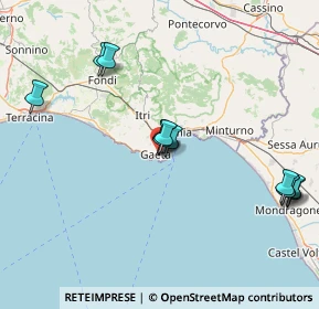 Mappa Giuseppe Buonomo, 04024 Gaeta LT, Italia (17.57333)
