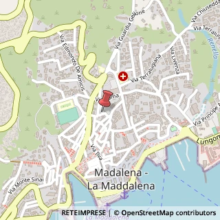Mappa Via Don Giovanni Minzoni, 3, 07024 La Maddalena, Olbia-Tempio (Sardegna)