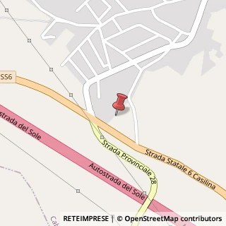 Mappa Via Casilina, 183, 81042 Calvi Risorta, Caserta (Campania)