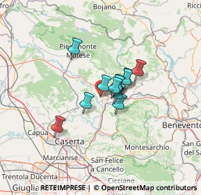 Mappa SP 73, 82031 Amorosi BN, Italia (8.13417)