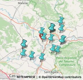 Mappa SP 73, 82031 Amorosi BN, Italia (6.56)