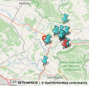 Mappa SP 73, 82031 Amorosi BN, Italia (6.18176)