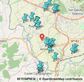 Mappa SP 73, 82031 Amorosi BN, Italia (2.2655)