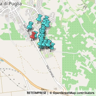 Mappa Piazza Oristano, 76012 Canosa di Puglia BT, Italia (0.31154)