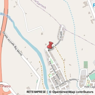 Mappa Via Cimarosa, 42, 09010 Villa San Pietro, Cagliari (Sardegna)