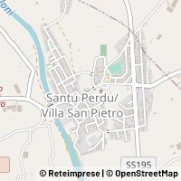 Map Villa San Pietro