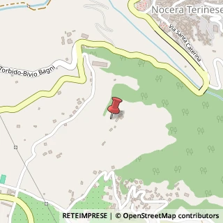 Mappa Contrada Vota, 88047 Nocera Terinese, Catanzaro (Calabria)