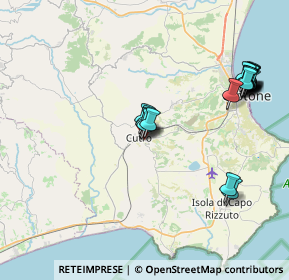 Mappa Via Carlo Pisacane, 88842 Cutro KR, Italia (9.544)