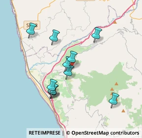 Mappa Via Santa Caterina, 88047 Nocera Terinese CZ, Italia (3.70364)